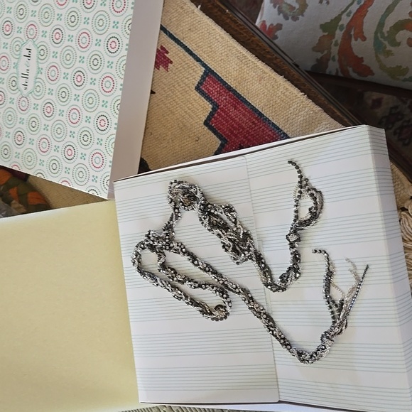 stella & dot rhinestone, multi tonal chain, lariat necklace, fashion accessory - Picture 8 of 9